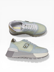 SNEAKERS DONNA “LIU JO” AMAZING 25 S3620 SUEDE/MESC CELESTE