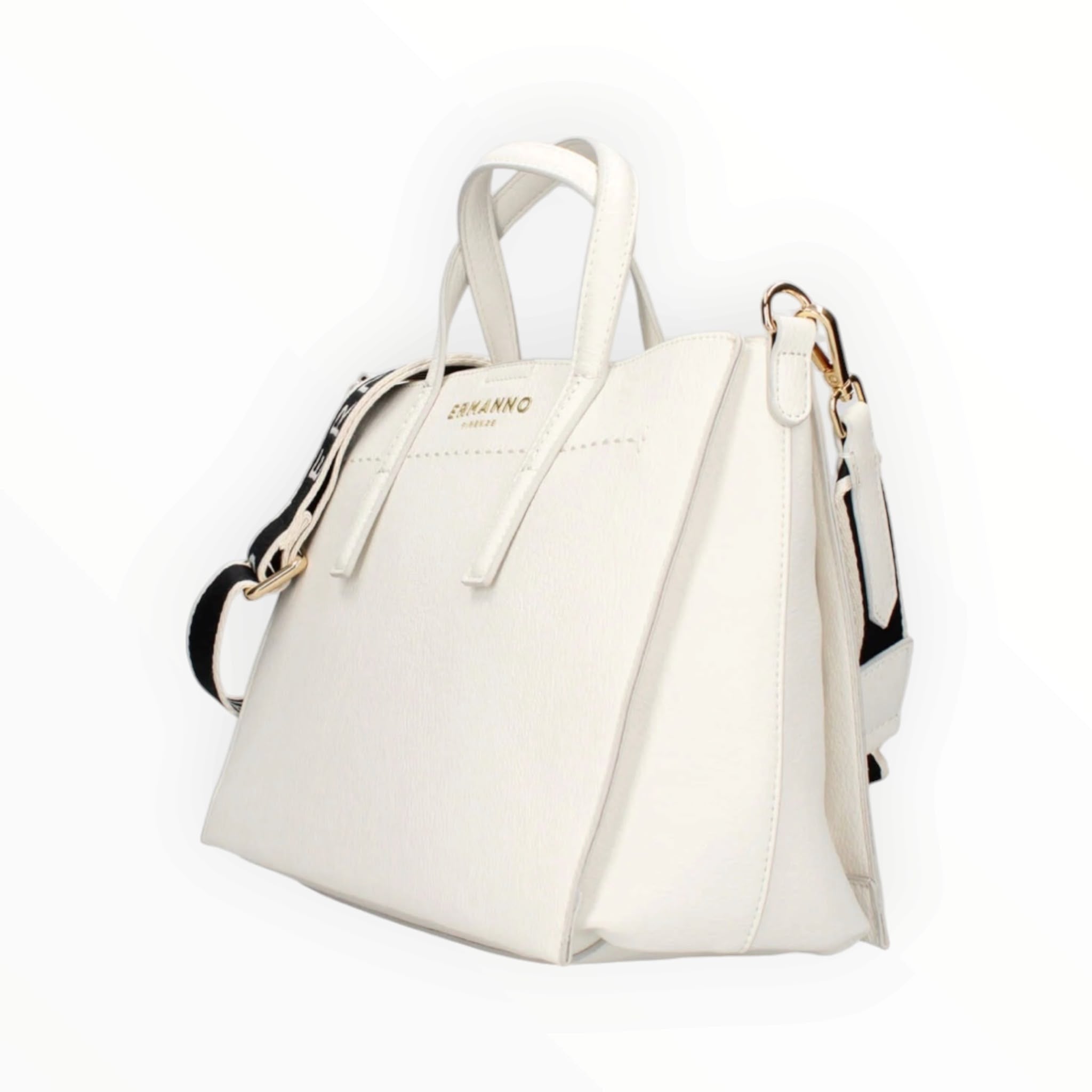 BORSA DONNA “ERMANNO SCERVINO FIRENZE” LARGE TOTE TIARA AVORIO