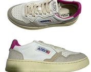 SNEAKERS DONNA “AUTRY” MEDALIST AULW CN05 BIANCO/GRIGIO/FUCSIA
