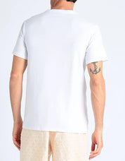 T-SHIRT UOMO  “ICEBERG” FLOWER  WHITE/BIANCO ICE3MTS02