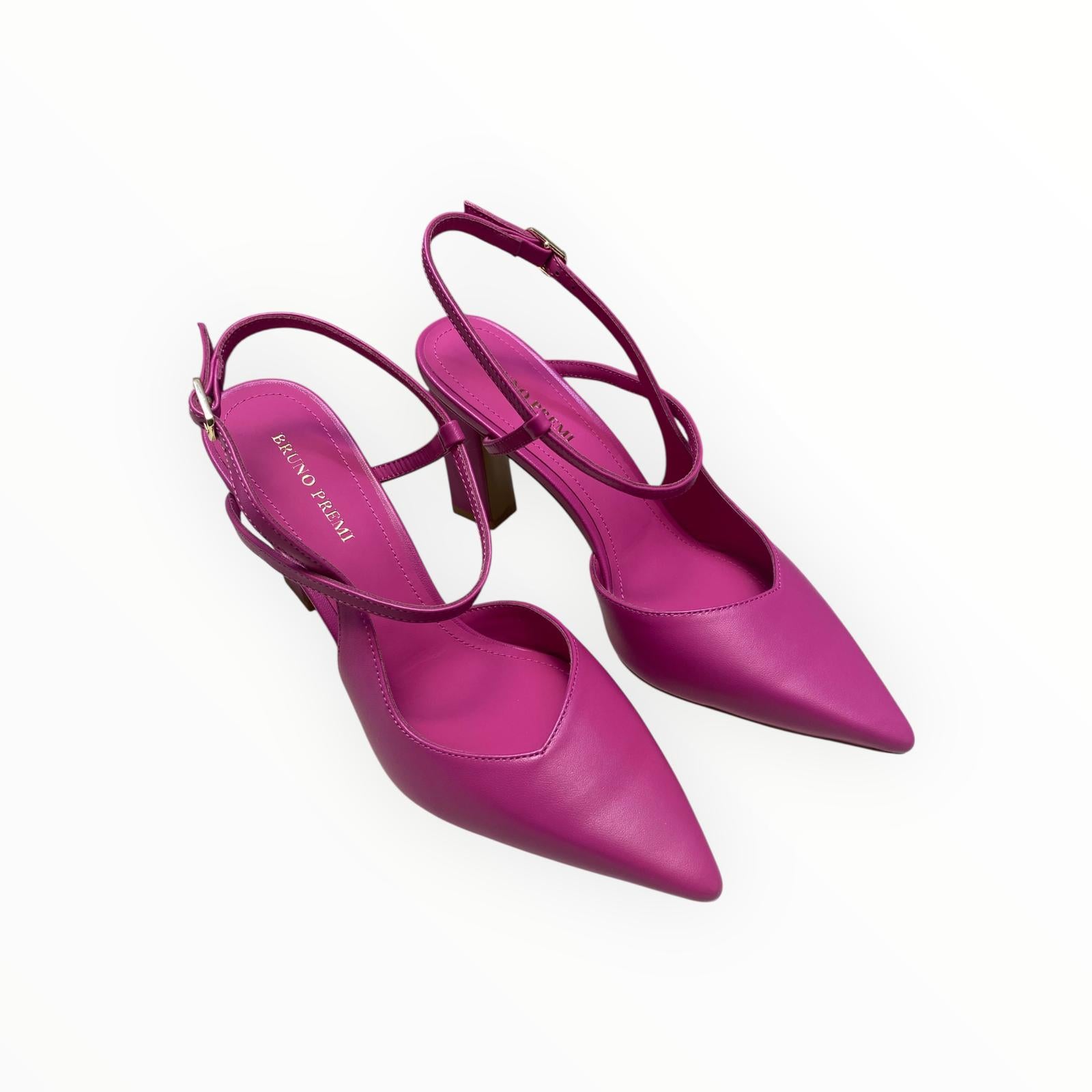 Dècollettè Chanel DONNA “BRUNO PREMI ” Slingback BH0703X Nappa Fuxia