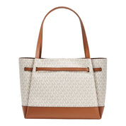 Borsa Donna “MICHAEL KORS” REED 35F4G6RT3B LARGE BELTED Tote Vanilla