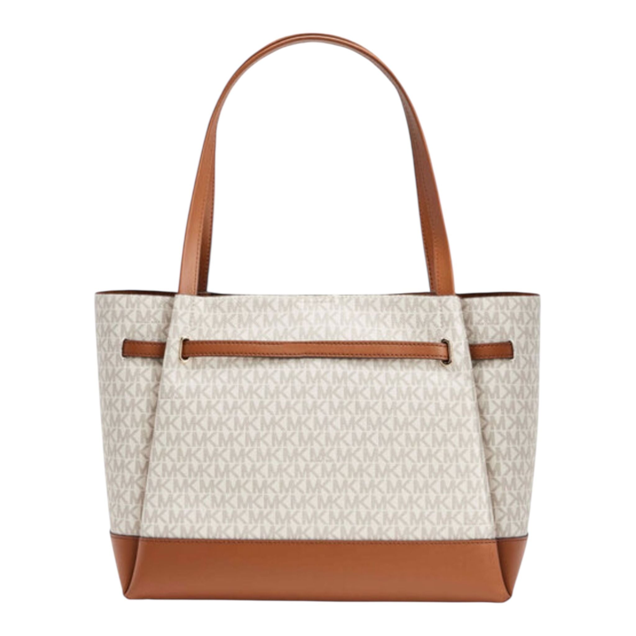 Borsa Donna “MICHAEL KORS” REED 35F4G6RT3B LARGE BELTED Tote Vanilla