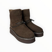 Stivaletti Donna “ELVIO ZAN" EC0304X Pelle Testa di Moro