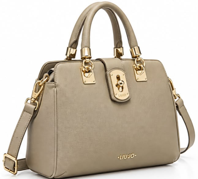 BORSA DONNA “LIU JO” N15190 E0087 L SHOPPINH ZIRCO TORTORA