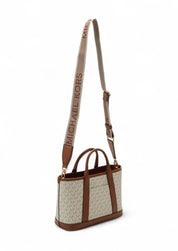 Borsa Donna “MICHAEL KORS” LUISA 30R4G99S2V MD Satchel Vanilla/Cuoio