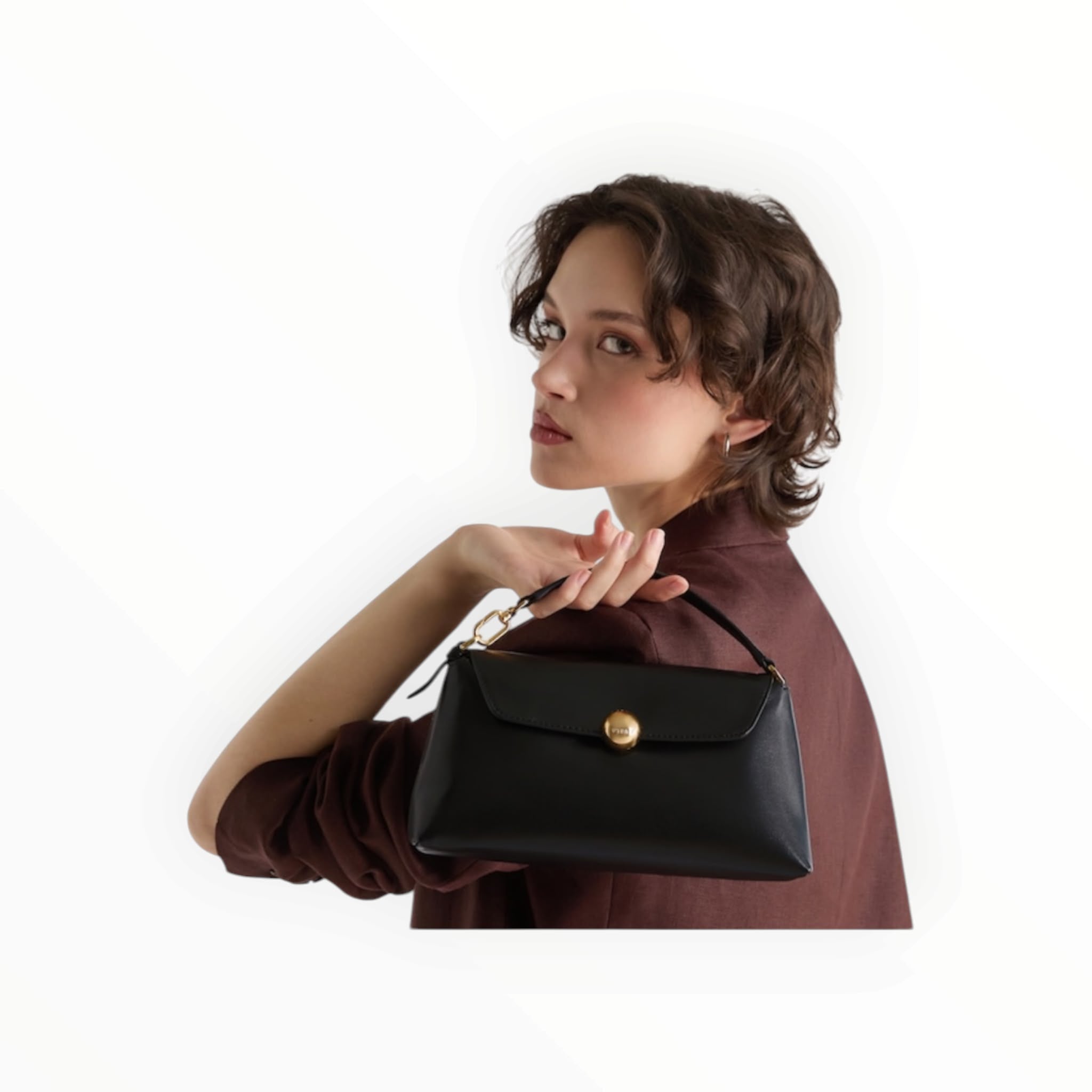 BORSA DONNA “FURLA” FUBMNWW00881PEO SFERA SOFT MINI CROSSBODY TOP HANDLE NERO