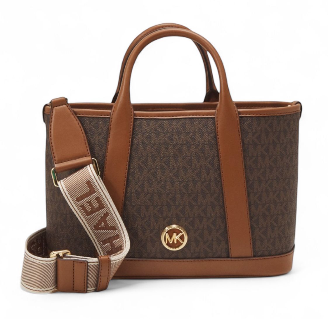 Borsa Donna “MICHAEL KORS” LUISA 30R4G99S2V MD Satchel Marrone