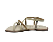 SANDALI CIABATTE DONNA “GATTINONI CIRCUS” HANNA16 PRIMAVERA ESTATE 2025 VERA PELLE BEIGE