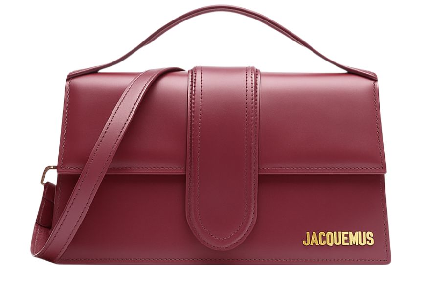 BORSA DONNA “JACQUEMUS” LE GRAND BAMBINO BORDEAUX