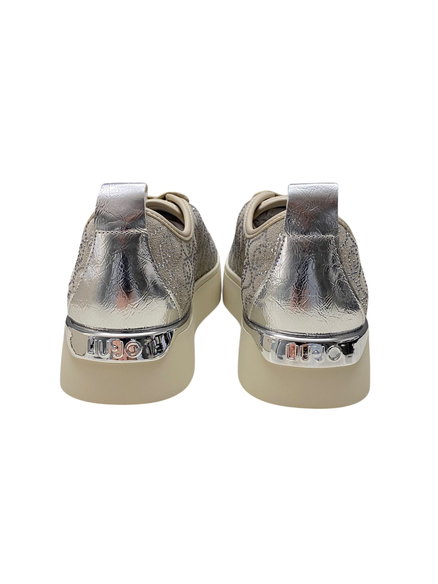 SNEAKERS DONNA “LIU JO” PRETTY 02  S3191 Pelle Beige