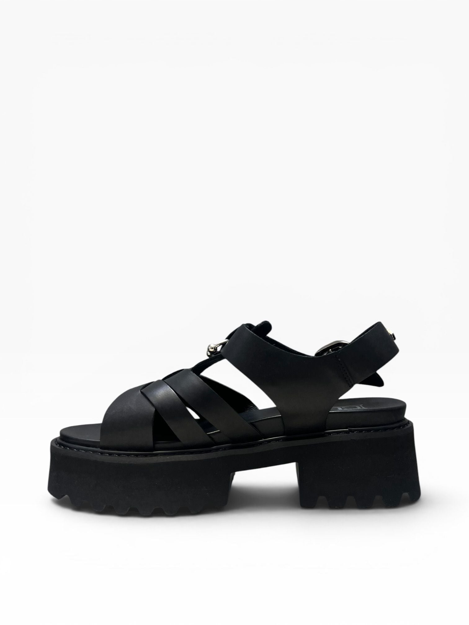 SANDALI DONNA “CULT” CLW453500 CHER PELLE NERO