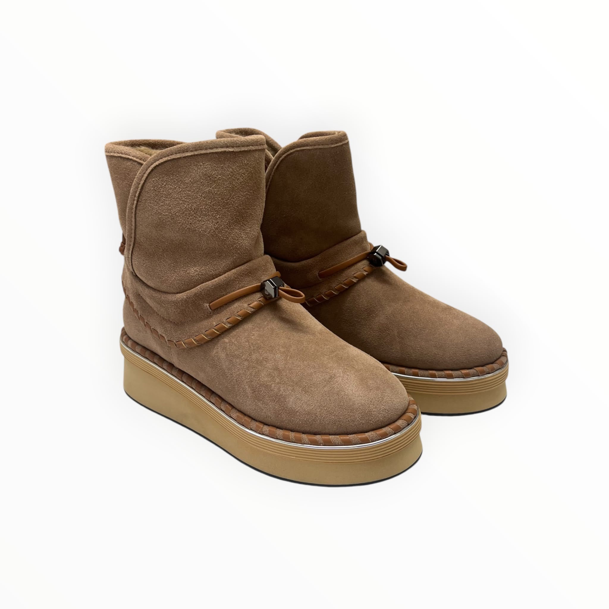 Stivaletti Donna “ELVIO ZAN" EC0304X Pelle Noccila