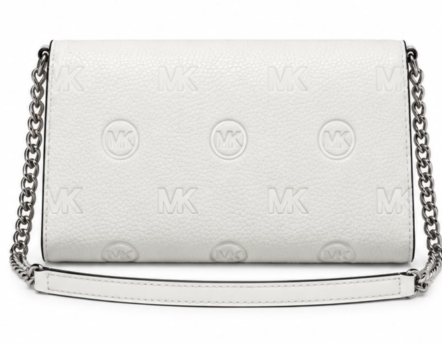Borsa Donna “MICHAEL KORS” CARSON 35R6S2ZC3V LARGE WALLET OPTIC BIANCO