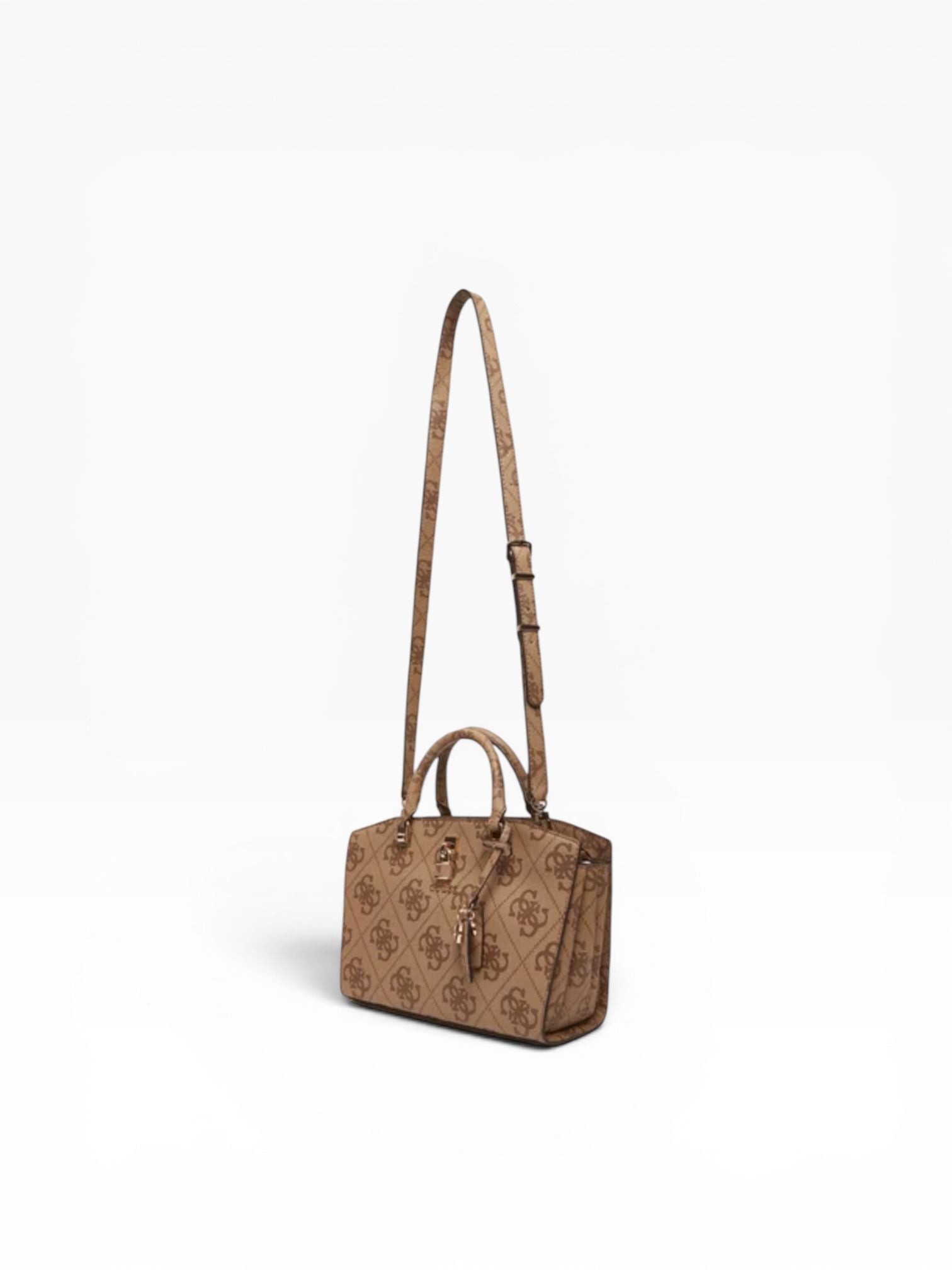 BORSA Donna “GUESS” OS965576 Queensland Mini Logo Marrone