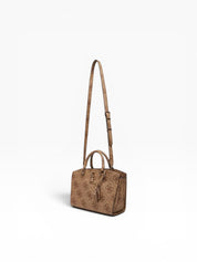 BORSA Donna “GUESS” OS965576 Queensland Mini Logo Marrone