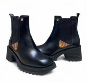 Stivaletti Beatles Donna “GATTINONI CIRUCS” Leadore Pelle Nero