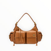 BORSA DONNA “PINKO ”CARGO BAG CLASSIC A226G L17Q PELLE CUOIO