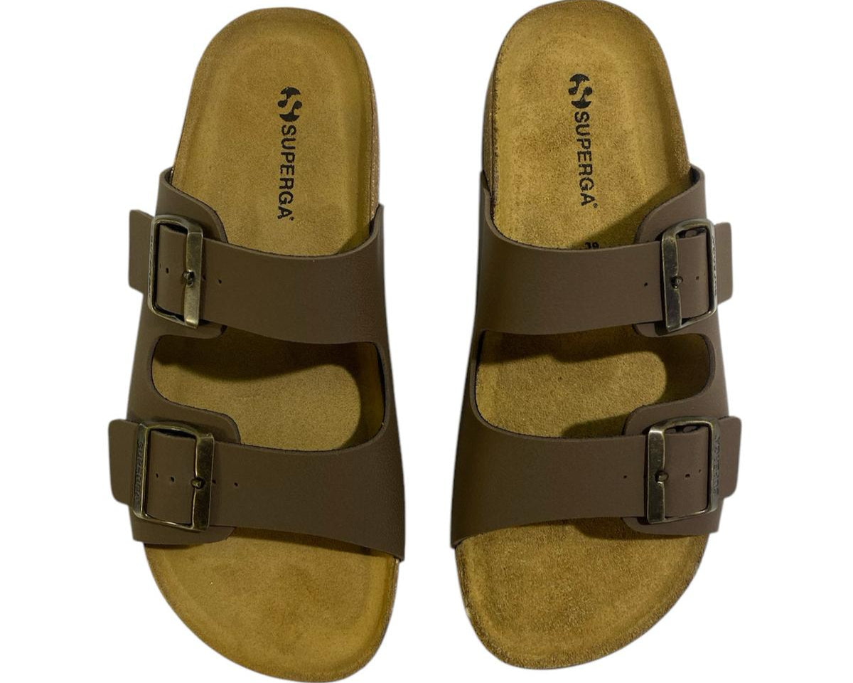 CIABATTE DONNA “SUPERGA” S31Y274/SP PRIMAVERA ESTATE 2025 MARRONE