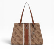 BORSA Donna “GUESS” SO7838230 Erenia Tote Logo Marrone/Cuoio