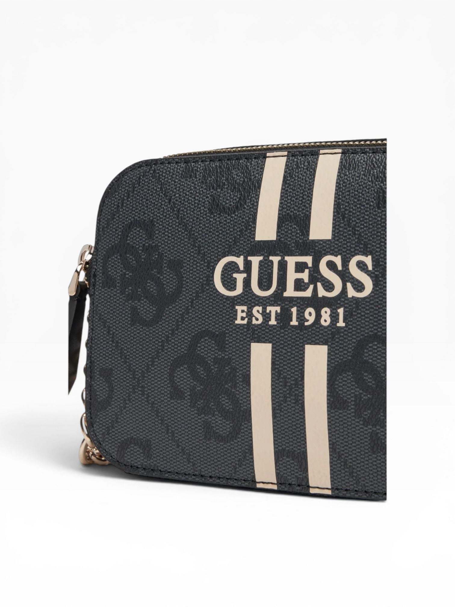 BORSA Donna “GUESS” OS967214 Noelle II Logo Grigio/Nero
