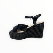 Sandali Zeppa Donna “BRACCIALINI” BB90 Nero