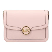 Borsa Donna “MICHAEL KORS” LEIDA 35S4G9GM8L MEDIUM FLAP MESSANGER Saffiano Rosa