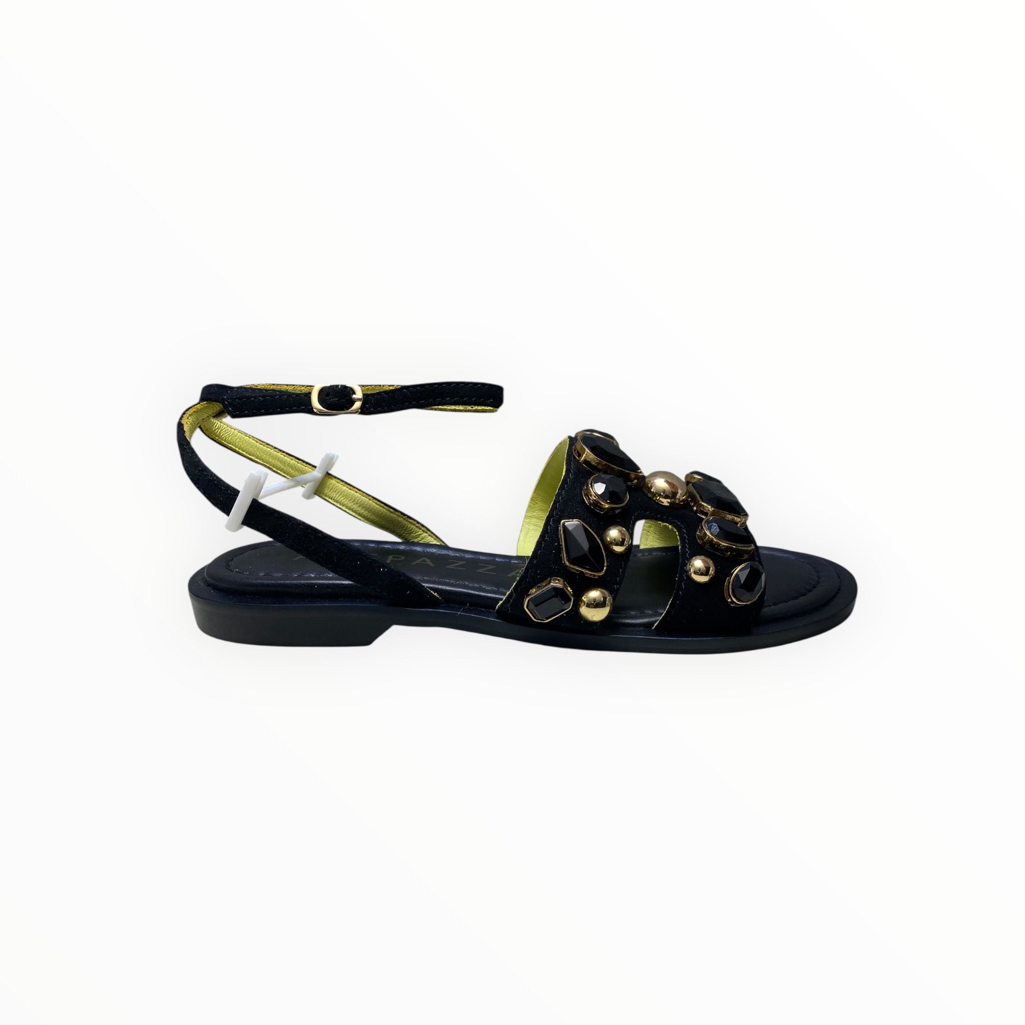 Sandali Donna “APEPAZZA” FLAMINIA S5FLAT07/STO Nero