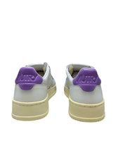 SNEAKERS DONNA “AUTRY” MEDALIST AULW LL59 PELLE BIANCO/VIOLET