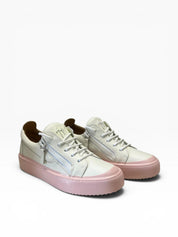 Sneakers Donna “GIUSEPPE ZANOTTI” 1RS30002  C94702BV A1 Logoball Gel Bianco/Rosa
