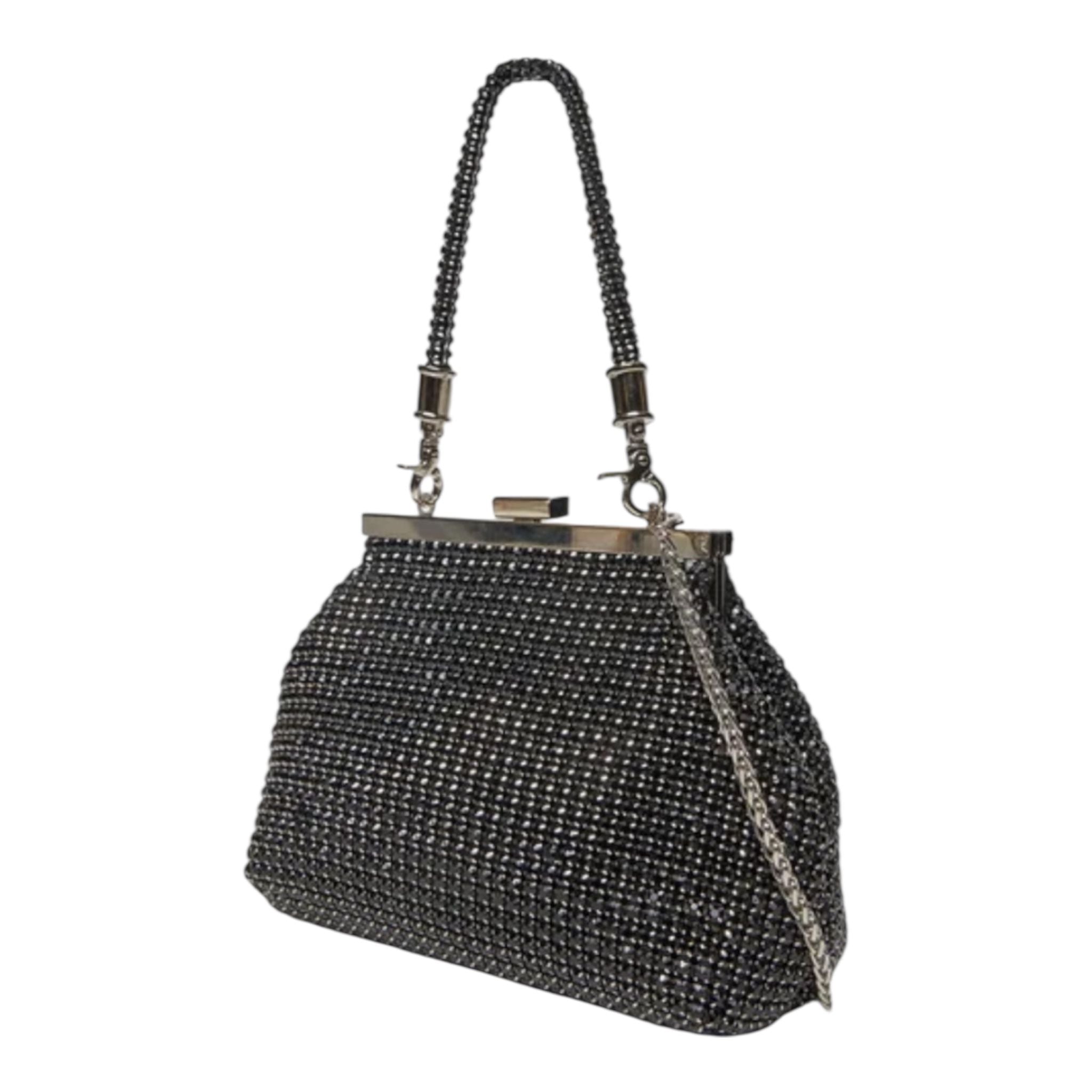 BORSA DONNA “MENBUR” 85839 0001 STRASS NERO