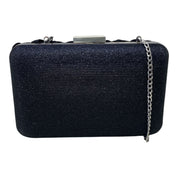 BORSA DONNA “MENBUR" 85143 001  CLUTCH LAMINATO NERO