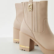 Stivaletti Donna "LIU.JO" Gloria 24 Ankle Boot Cream