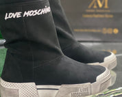 Stivaletti donna “Love Moschino” JA15785H0HJA5000 Collezione 24/2025 – Nero