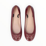 Ballerina Donna "PINKO" Gioia 02 CR8 SD0111P043 Pelle Nappa BORDEAUX