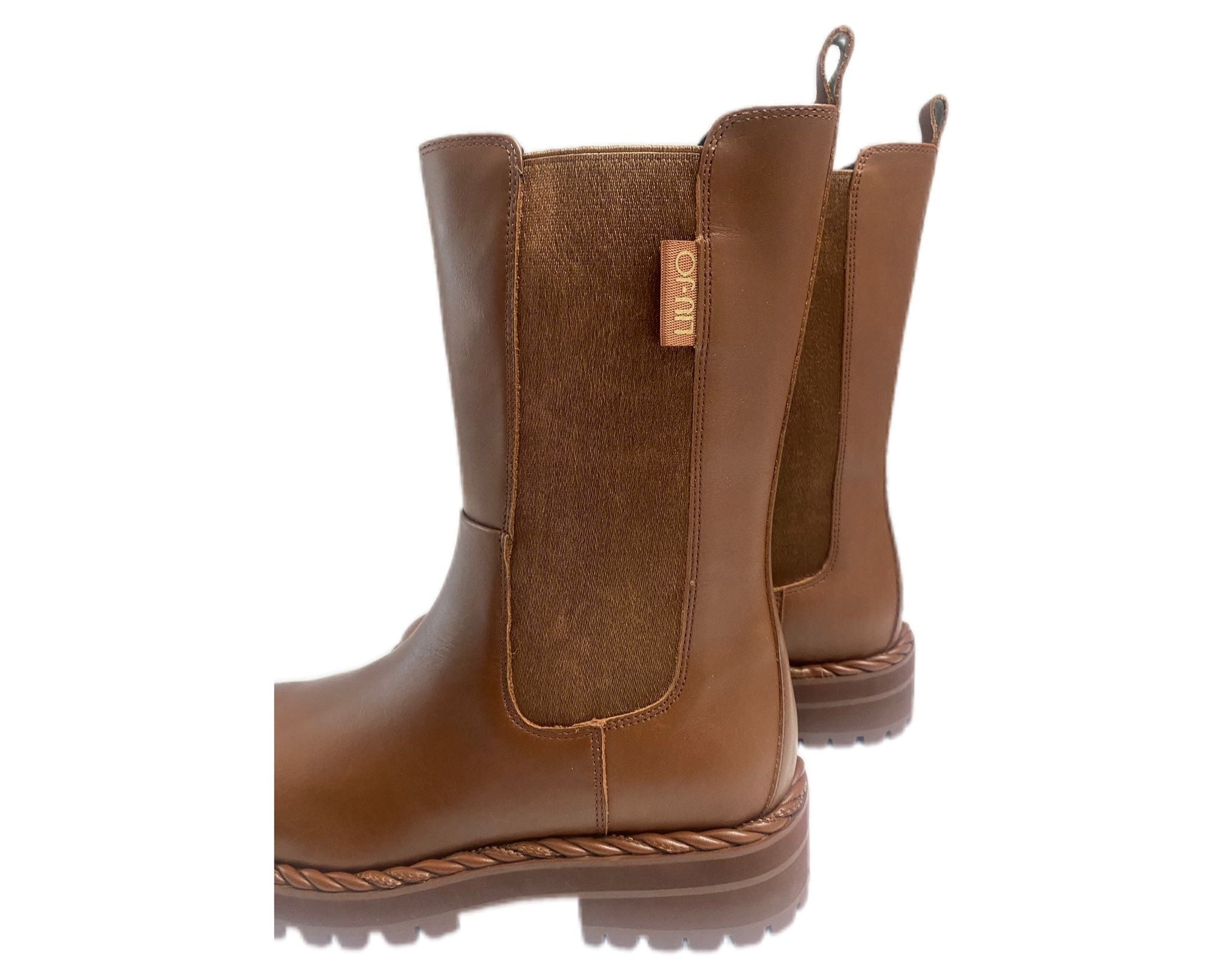 Stivaletti Beatles Donna “LIU.JO” Pink 178 Tocchon Nut/Marrone Scuro