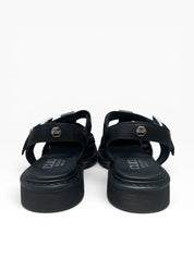 SANDALI DONNA “CULT” CLW442800 SABBATH WEAV  PELLE NERO