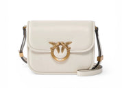 BORSA DONNA “PINKO ” LOVE BOX BAG FL MINI NAPPA AVORIO