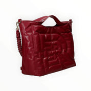 BORSA DONNA “ERMANNO SCERVINO FIRENZE” TOTE BAG LARGE RACHELE  BORDEAUX