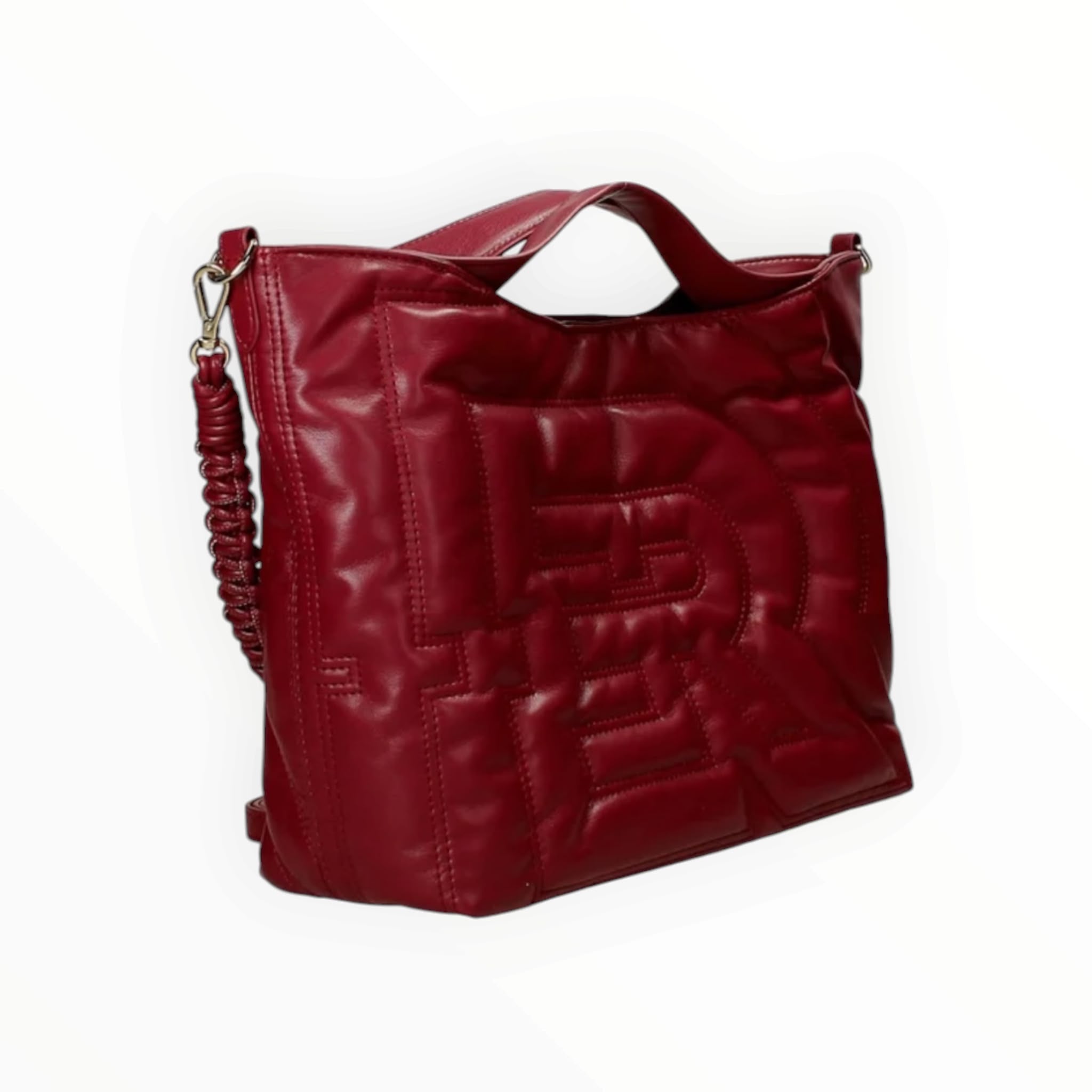 BORSA DONNA “ERMANNO SCERVINO FIRENZE” TOTE BAG LARGE RACHELE  BORDEAUX