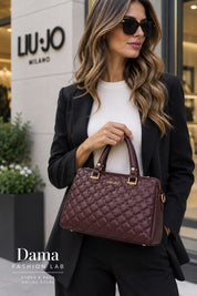 BORSA DONNA “LIU JO” 91619 E0005 L TOTE PRUGNA