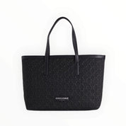 BORSA DONNA “ERMANNO SCERVINO FIRENZE”  TOTE TERRA STRAW NERO