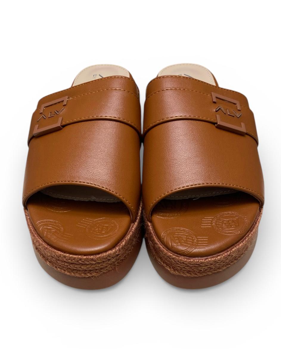 Sandali Zeppa Donna“ALV BY ALVIERO MARTINI” ALVSDO068-632  Cuoio Tan