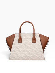 Borsa Donna “MICHAEL KORS” AVRIL 35F4G4VS3B  LARGE  TZ SATCHEL VANILLA