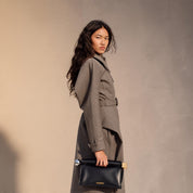BORSA “JACQUEMUS" La pochette Rond Carré