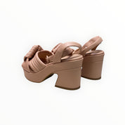 Sandali Tacco Zeppa Donna “BRUNO PREMI” BH2901X Nappa Rosa Phard