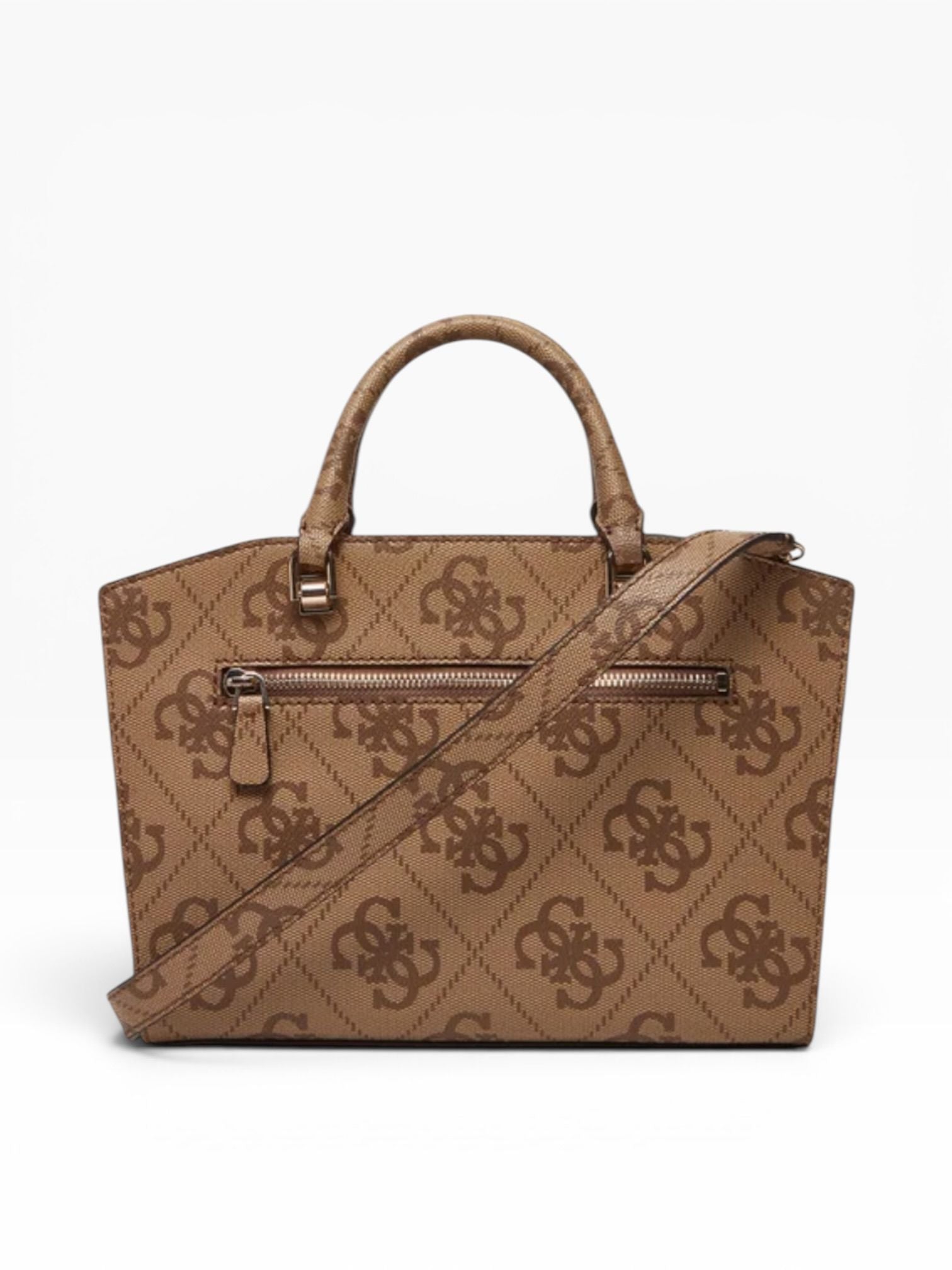 BORSA Donna “GUESS” OS965576 Queensland Mini Logo Marrone