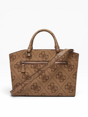 BORSA Donna “GUESS” OS965576 Queensland Mini Logo Marrone