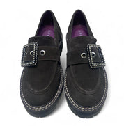 Mocassini Donna “Apepazza” F3COMBAT52/SUE Carola Pelle Marrone Scuro