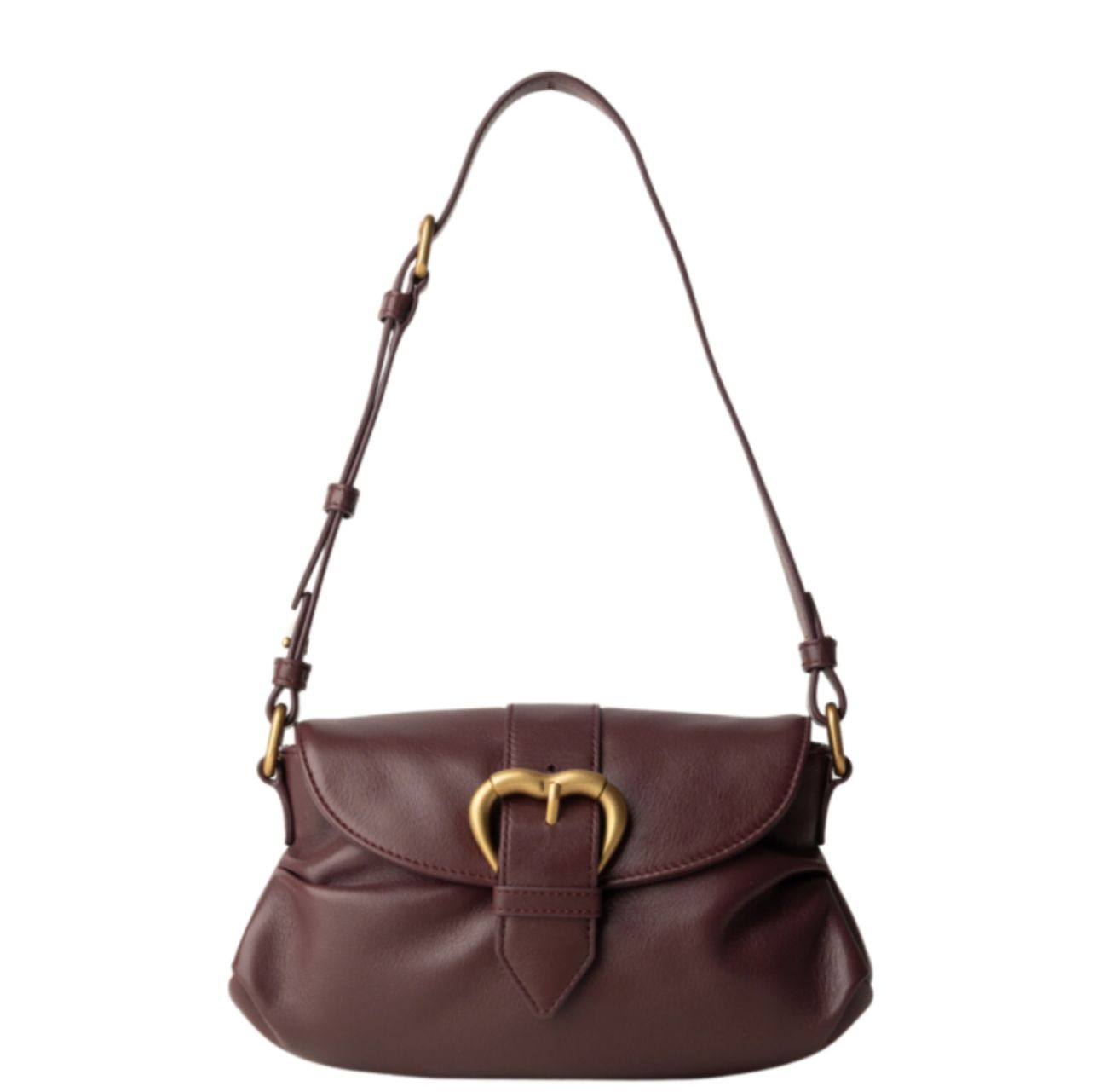BORSA DONNA “PINKO ” JOLENE SHOULDER CLASSIC VITELLO TESTA DI MORO